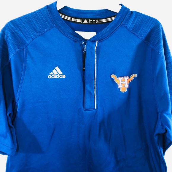 adidas men's climalite modern varsity short sleeve